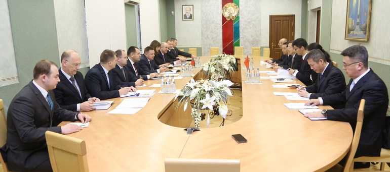 Делегация Министерства общественной безопасности КНР посетила МВД Республики Беларусь